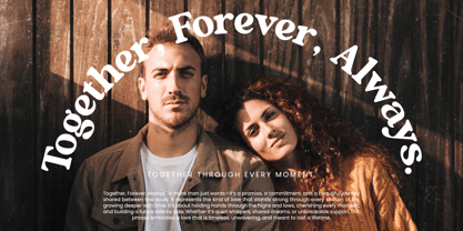 Bright Rustic Font Poster 2