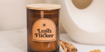 Bright Rustic Font Poster 10