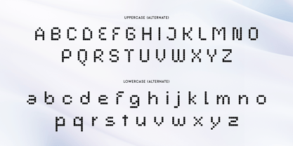 Pixely Font Poster 11