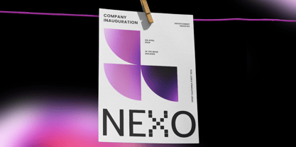 Pixely Font Poster 4