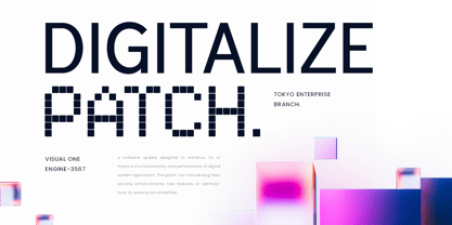 Pixely Font Poster 5