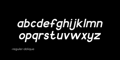 Corbuzier Font Poster 9