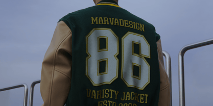 Sporte College Font Poster 2