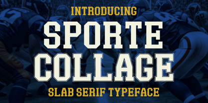 Sporte College Font Poster 1