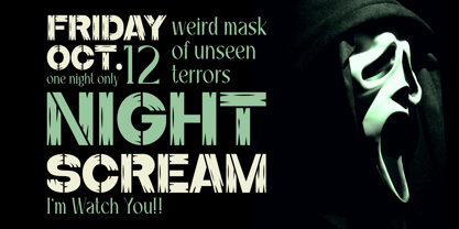 Deland Font Poster 2