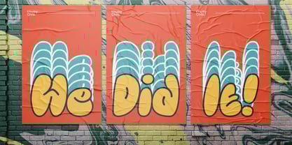 Khuby Chib Font Poster 4