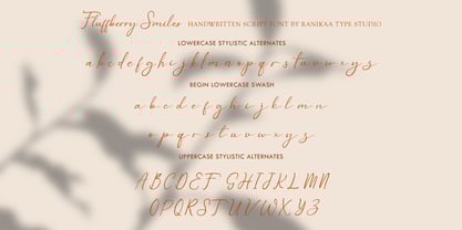 Fluffyberry Smiles Font Poster 7