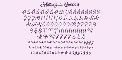 Bualsey Font Poster 9