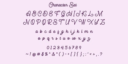 Bualsey Font Poster 8