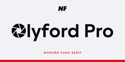 Olyford Pro Font Poster 1