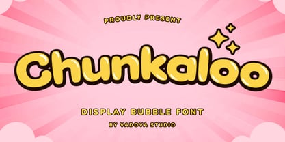 Chunkaloo Font Poster 1