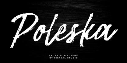 Poleska Font Poster 1