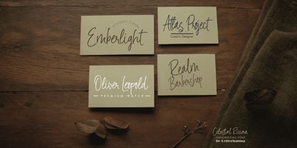 Celestial Riviera Font Poster 6