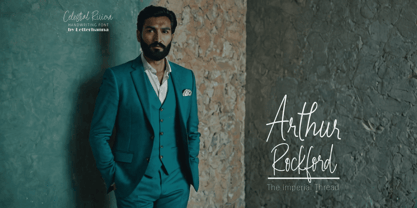 Celestial Riviera Font Poster 8