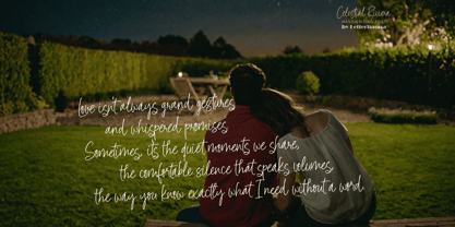 Celestial Riviera Font Poster 9