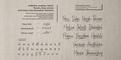 Celestial Riviera Font Poster 2