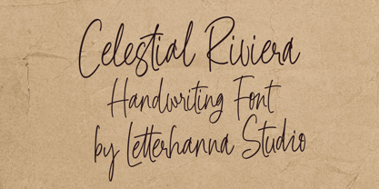 Celestial Riviera Font Poster 1