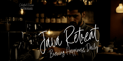 Celestial Riviera Font Poster 4