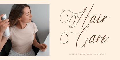 Savanah Glamour Font Poster 5