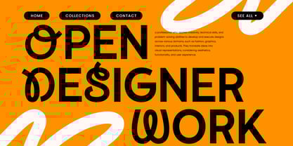 Thomsan Font Poster 4