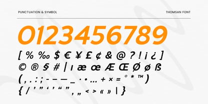 Thomsan Font Poster 15