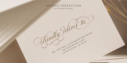 Beyong Perfection Font Poster 11