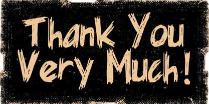 Rock Scrawl Font Poster 5