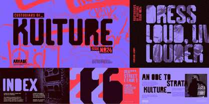 Reqnad Octa Font Poster 6
