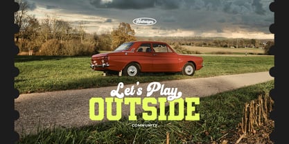 Breaker Rockin Font Poster 2