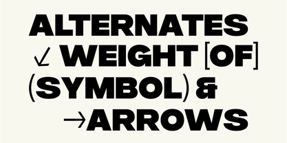 403 Glach Font Poster 4