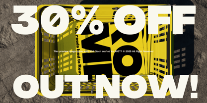 403 Glach Font Poster 15