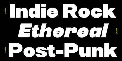 403 Glach Font Poster 9