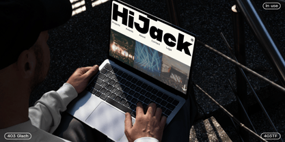 403 Glach Font Poster 11