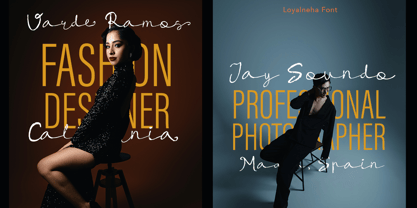 Loyalneha Font Poster 5