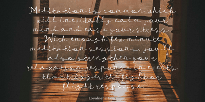 Loyalneha Font Poster 8