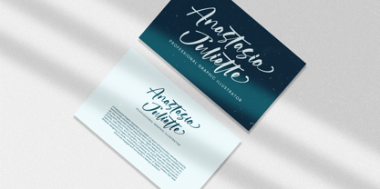 Whitela Akuatic Font Poster 7