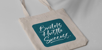 Whitela Akuatic Font Poster 5