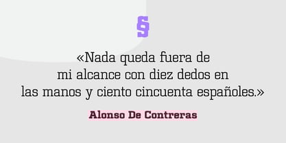 Dura Slab Font Poster 7