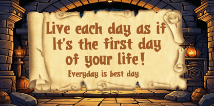 Dragon Dungeon Font Poster 5