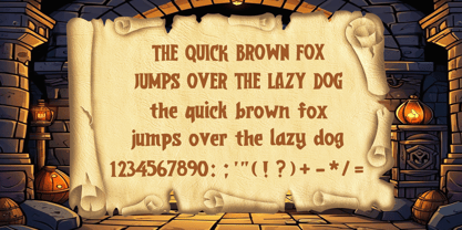 Dragon Dungeon Font Poster 6