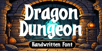 Dragon Dungeon Font Poster 1