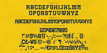 Grante Font Poster 5