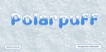 Polarpuff Font Poster 1