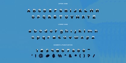 Polarpuff Font Poster 2