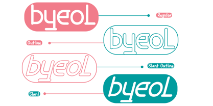 Seongal Font Poster 3