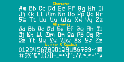 Seongal Font Poster 9