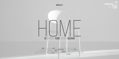 Muckley Font Poster 5