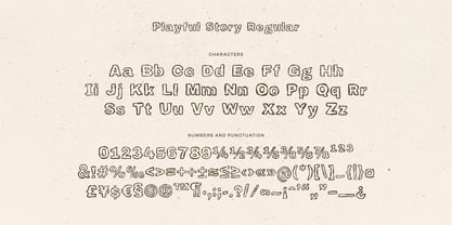 Playful Story Font Poster 11