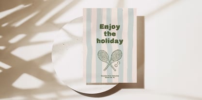 Playful Story Font Poster 8