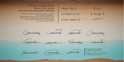 Revandorin Font Poster 4